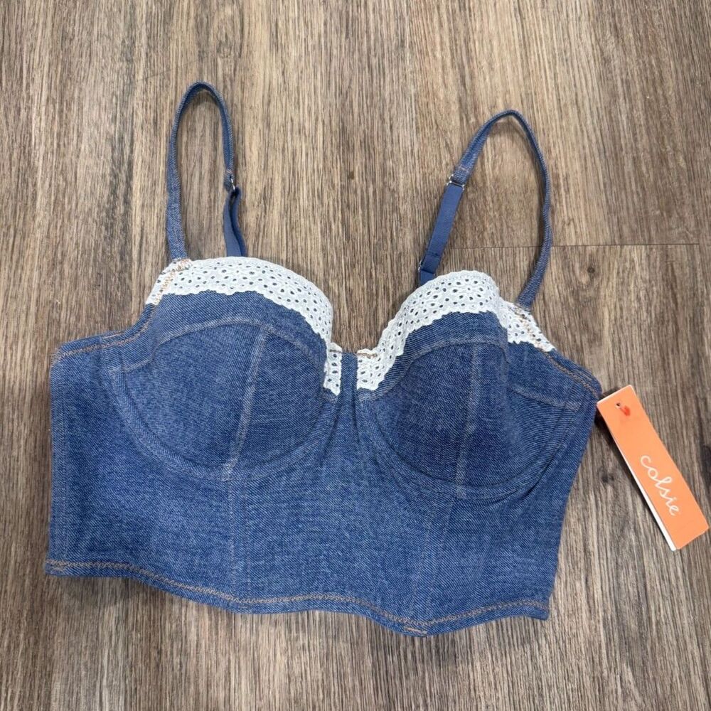 Size Small Colsie Denim Top